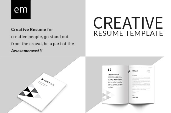 Resume for creative people