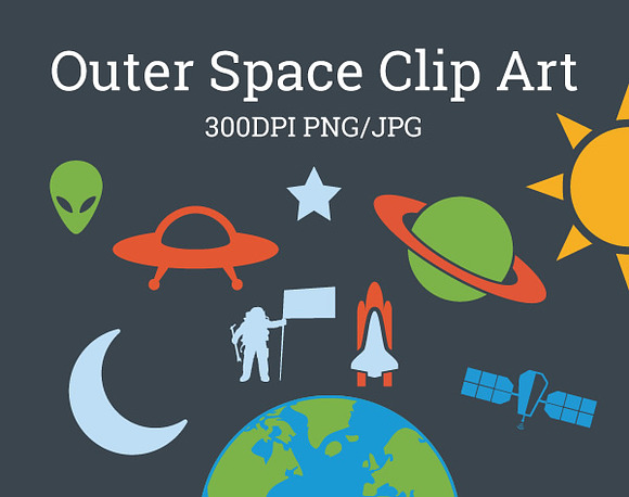 outer space clipart - photo #37