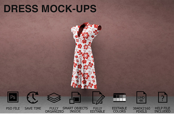 Download Dress Mockups - Women Clothing