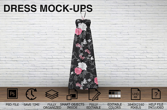 Free Dress Mockups - Clothing Mockups v4