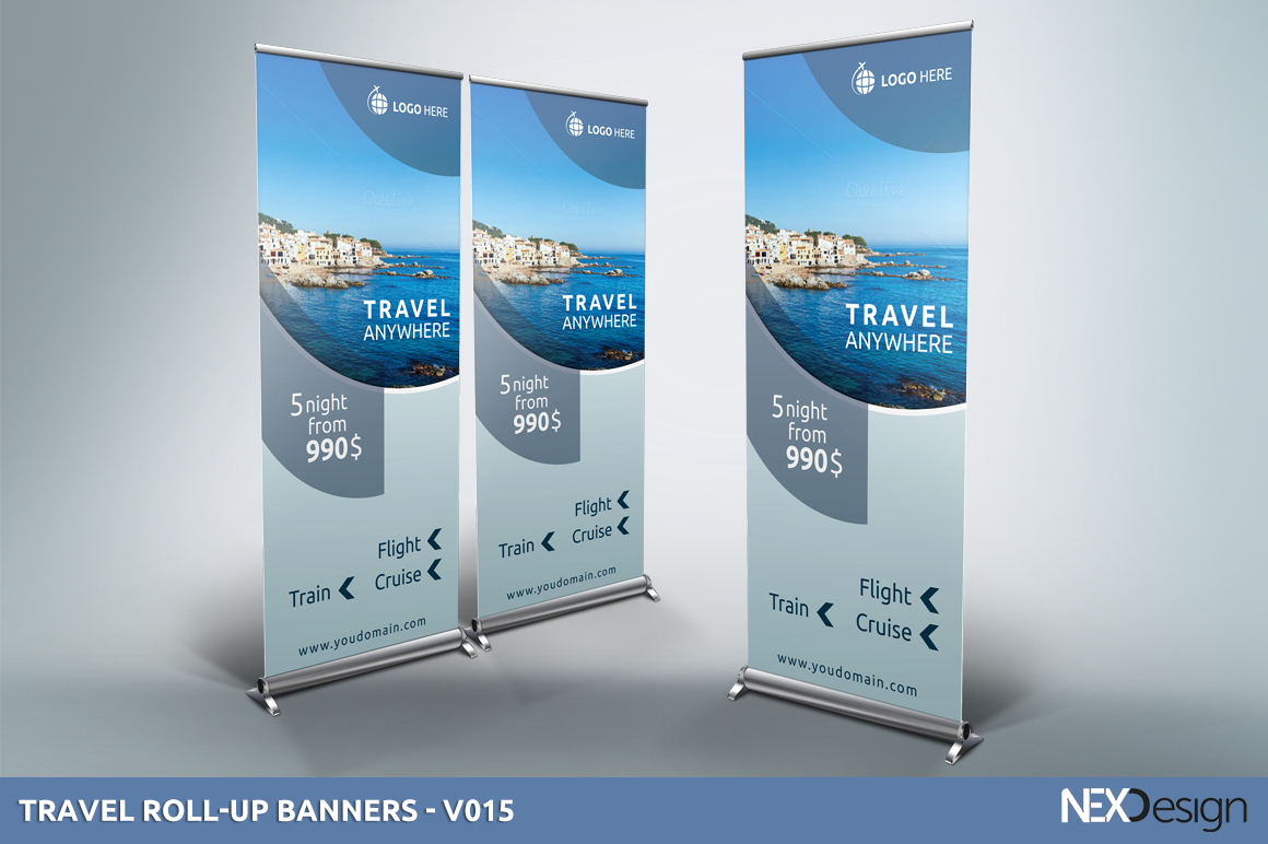 Travel Roll Up Banners SK Other Presentation Software 