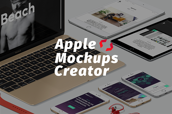 Free Apple Mockups creator