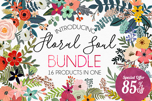 Floral Soul Bundle - 85% Off