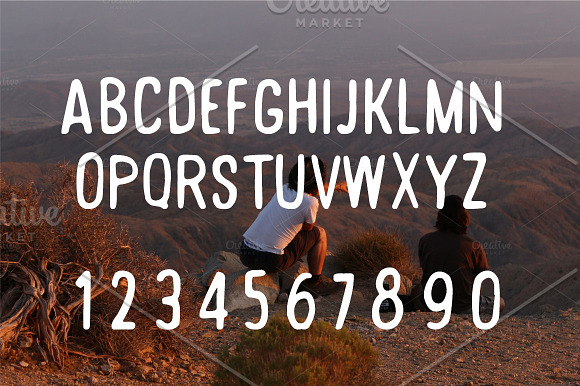 Desert Road Hand Drawn Typeface in Display Fonts - product preview 1