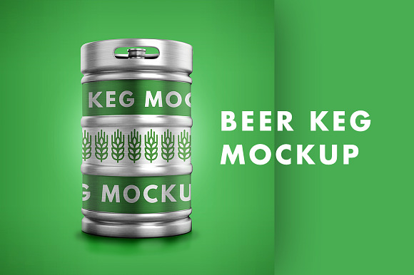 Download Beer Keg Mockup