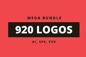 920 Logos Mega Bundle