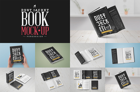 Download Book Mock-Up / Dust Jacket Edition