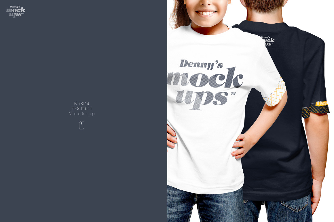 Download Kids T-Shirt Mock-up ~ Product Mockups ~ Creative Market