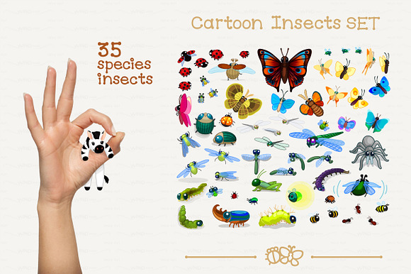 ♥ vector Animals Set 1 in Illustrations - product preview 1