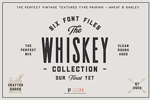 The Whiskey Font Collection