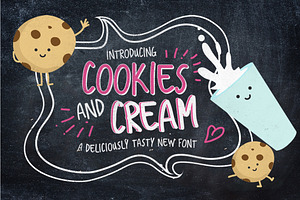 Cookies And Cream Typeface