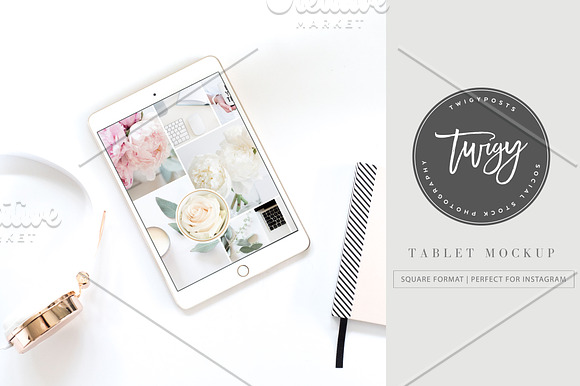Download Tablet Styled Stock Photo | +PSD