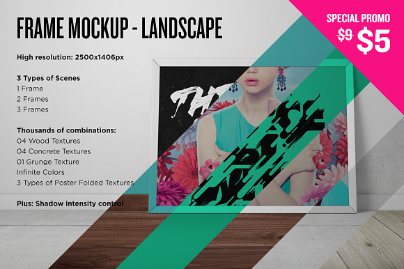 Download Frame Mockup - Landscape