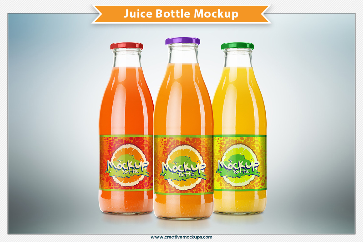 Download Juice Bottle Mockup ~ Product Mockups ~ Creative Market