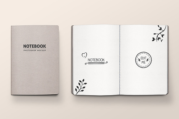 Download Free Download Stitched Notebook Mockup Free Download Psd Mockup Templates Design Fresh Premium PSD Mockup Template