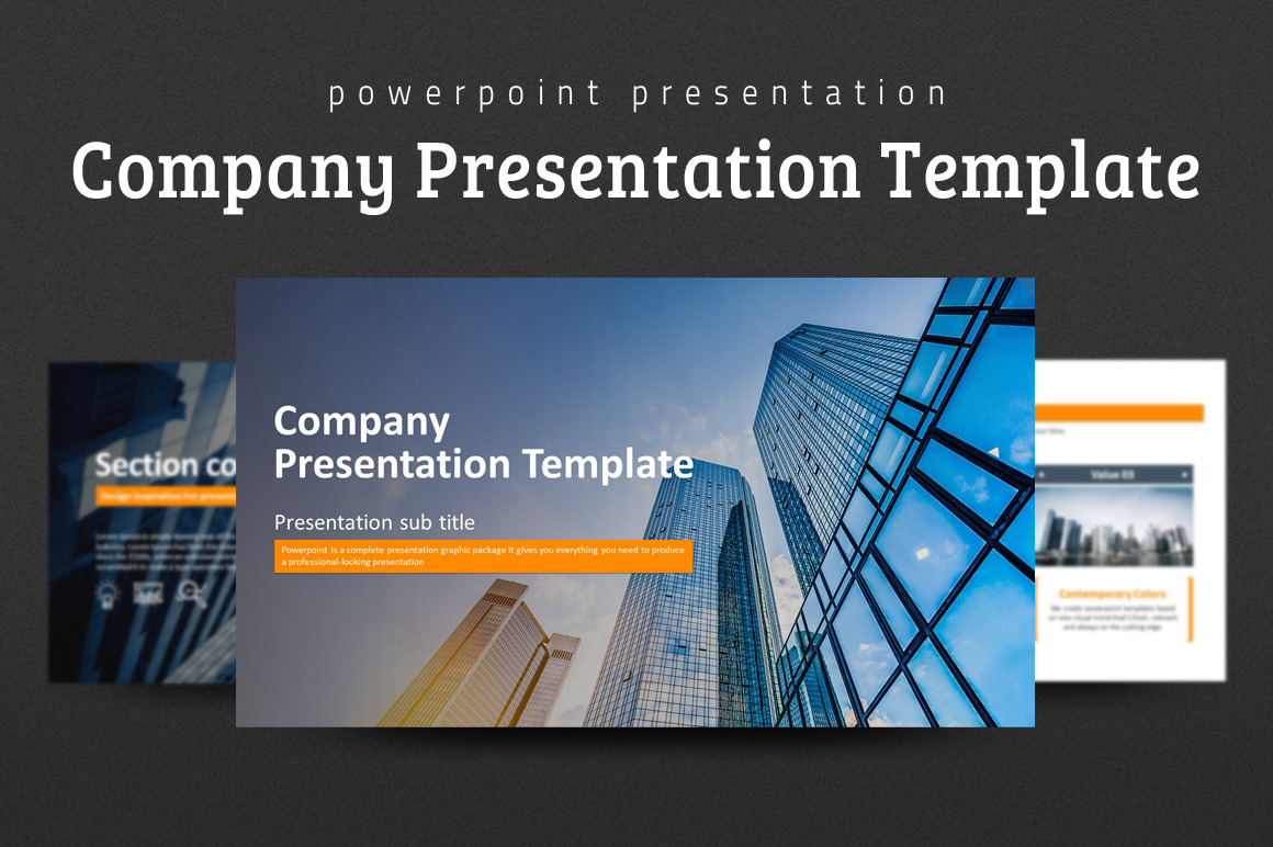 powerpoint presentation of a company