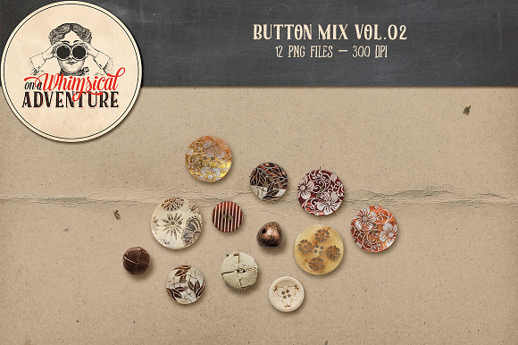 Button Mix Vol02 in Objects