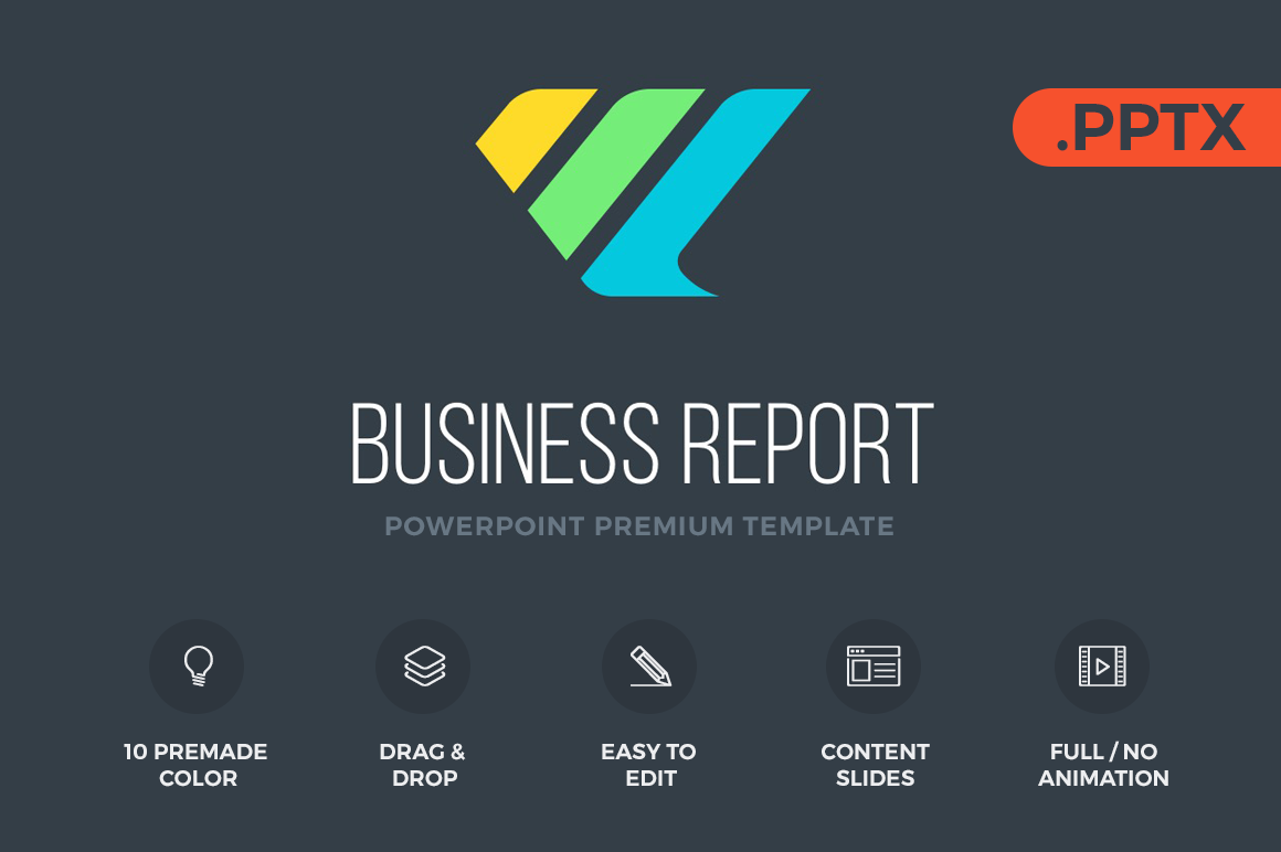 types business reports ppt templates