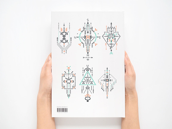 Boho totem. Sacred geometry in Illustrations - product preview 11