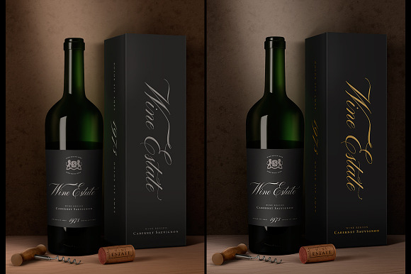 Download Wine Packaging Mock-Up
