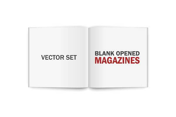 Blank opened magazines. PSD Template - Free 752033+ PSD ...