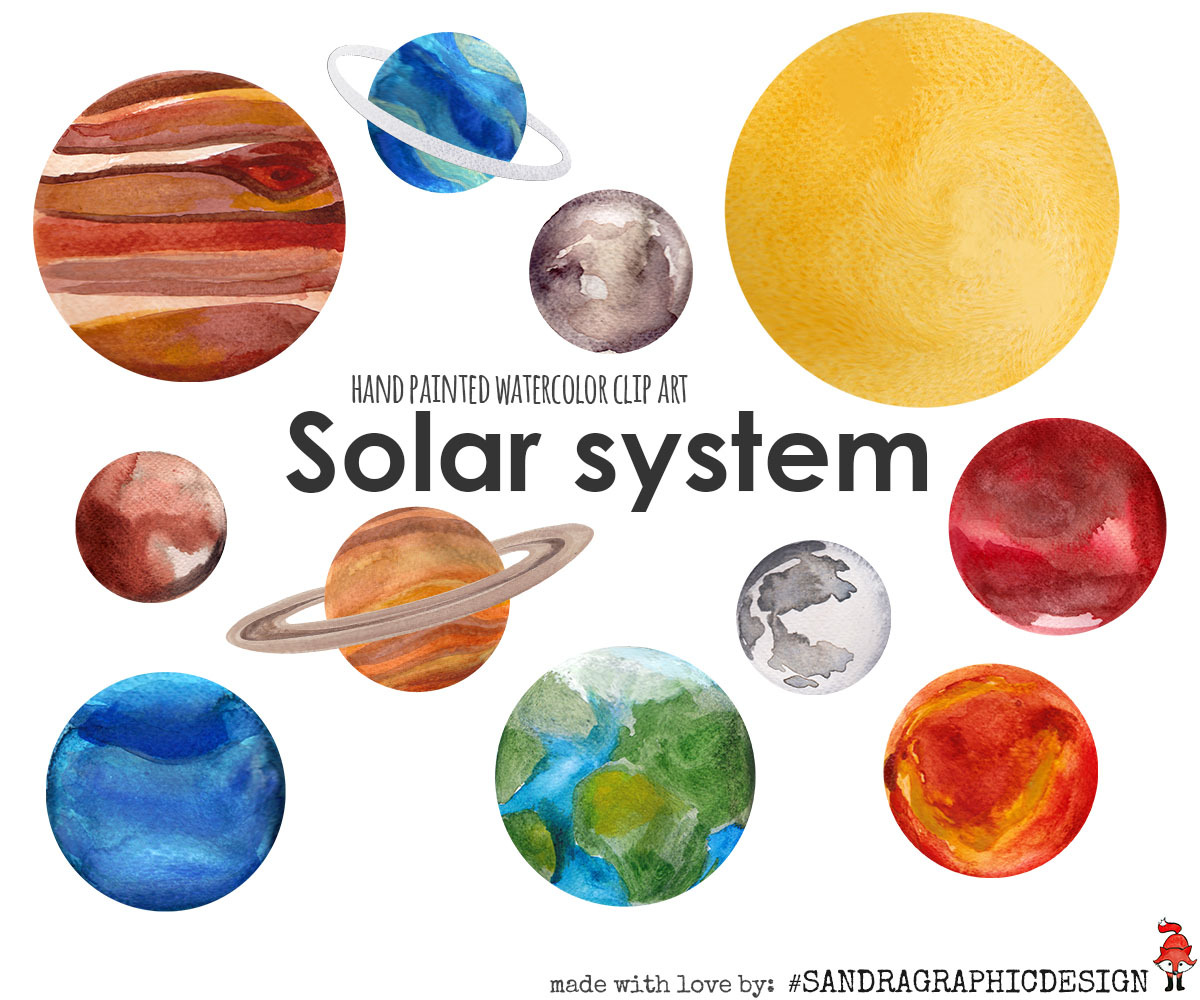 clipart planets solar system - photo #22