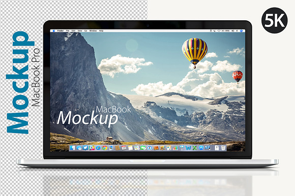 Download MacBook Pro Front Mockup
