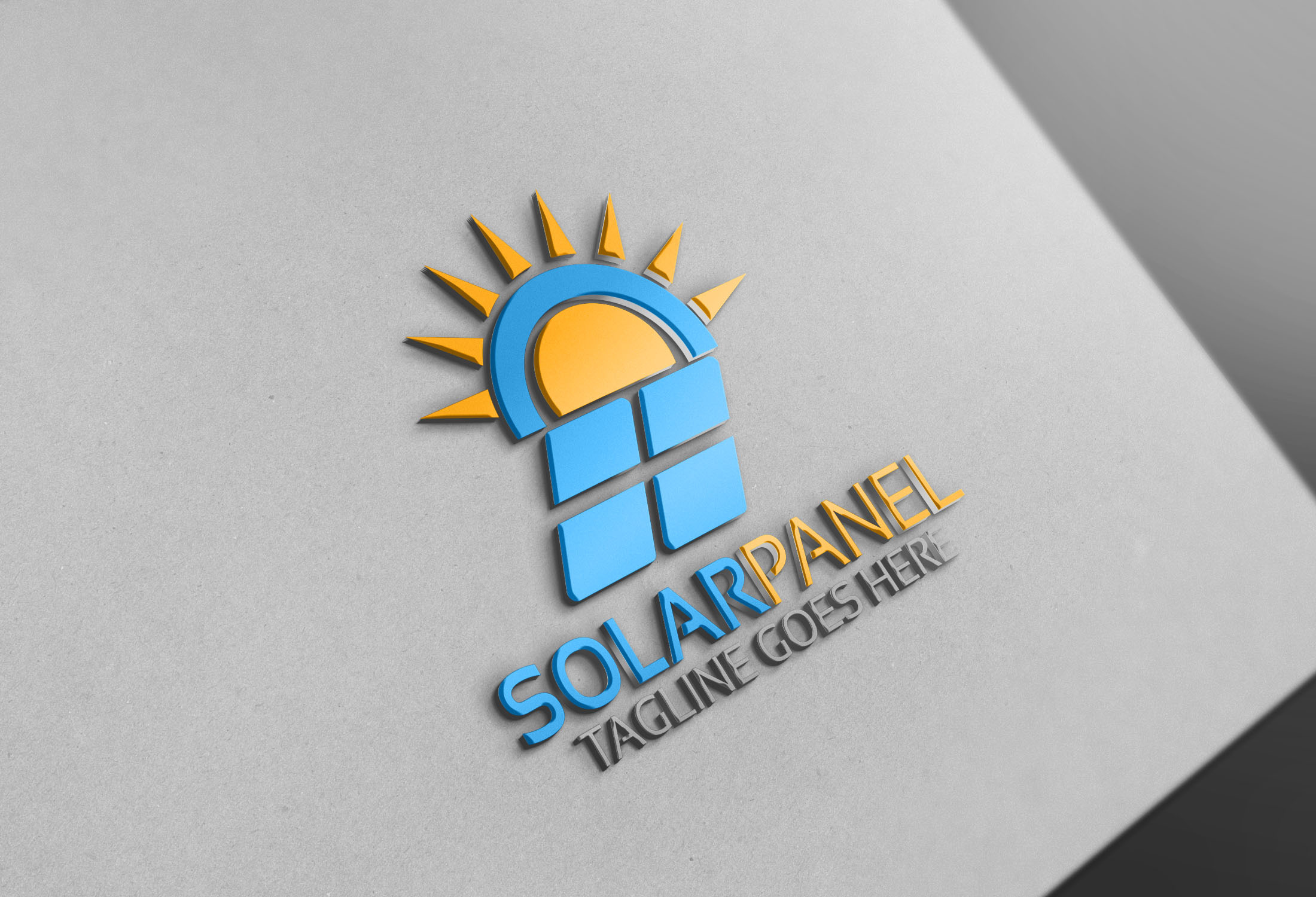 Solar Panel Logo ~ Logo Templates ~ Creative Market