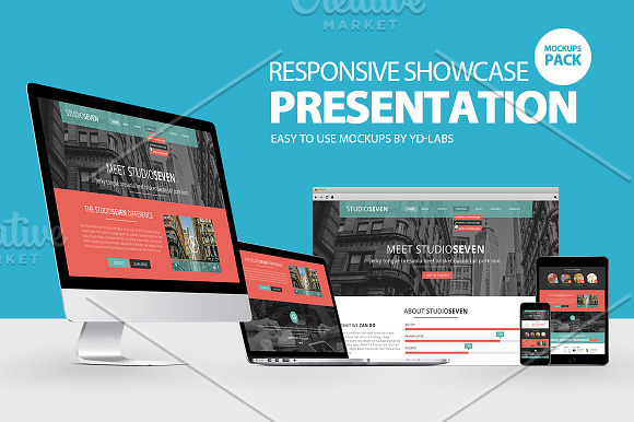 Download Responsive Showcase Presentation