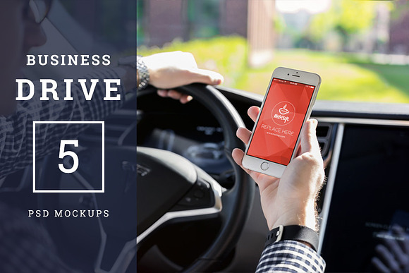 Download 5 PSD Mockups Business Drive