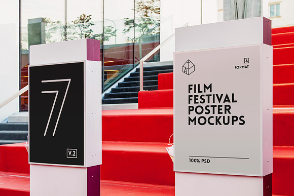 Free Film Festival Poster Mock-Ups 2