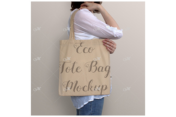 Download Eco tote bag Mockup #1 ~ Product Mockups on Creative Market
