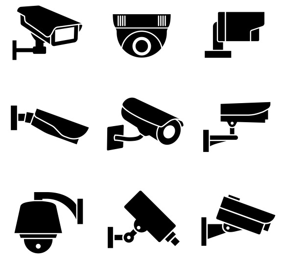 clipart video surveillance camera - photo #35