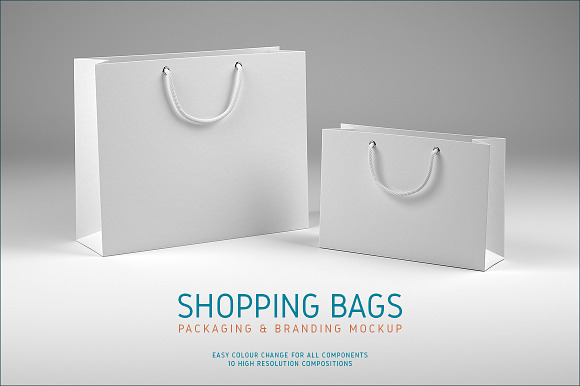 Download Shopping Bags Mockup