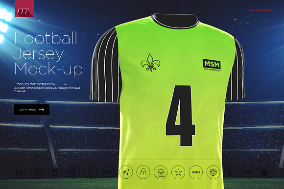 Download Football Jersey Mock-up