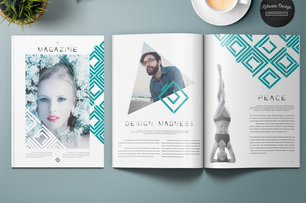 Lemo Magazine ~ Magazine Templates ~ Creative Market