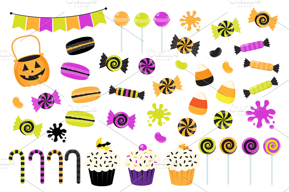 free clipart of halloween candy - photo #45