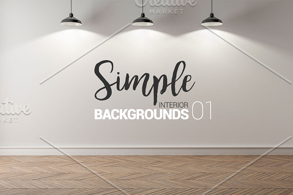 Download 10 x Simple Interior Backgrounds 01