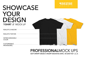 T-shirt mock up PSD Mockup