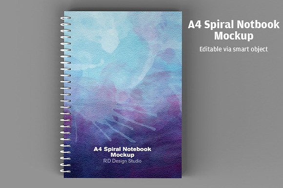 Download Free Download A4 Spiral Notebook Mockup Free Download Psd Mockup Templates Design Fresh Premium PSD Mockup Template