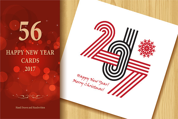 new year greeting card clipart - photo #16