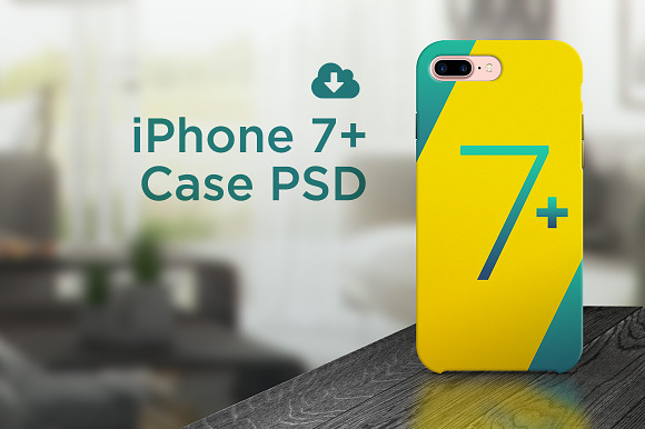 Download iPhone 7 plus case PSD