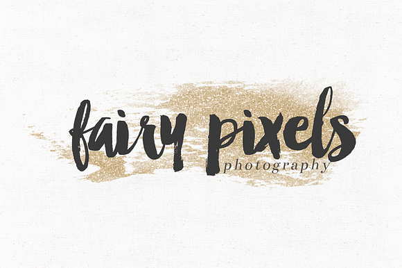 Fairy Pixels Premade Logo Template in Logo Templates