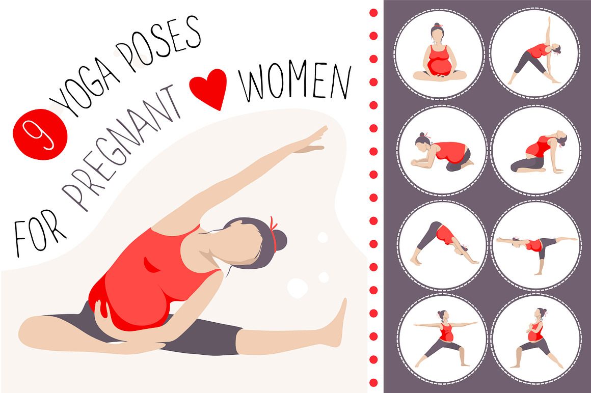 9 Yoga Posen für schwangere Frauen