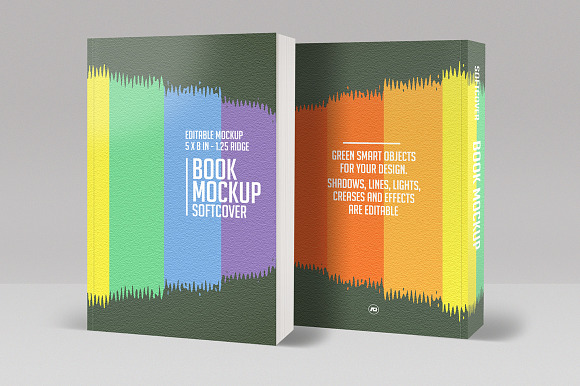Download Book Mockup Softcover