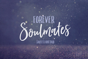 Forever Soulmates Font Duo