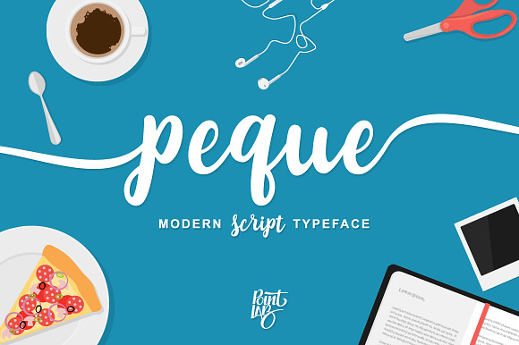 peque script in Script Fonts