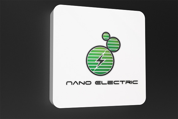 Nano Electric - Logo Template in Logo Templates - product preview 2