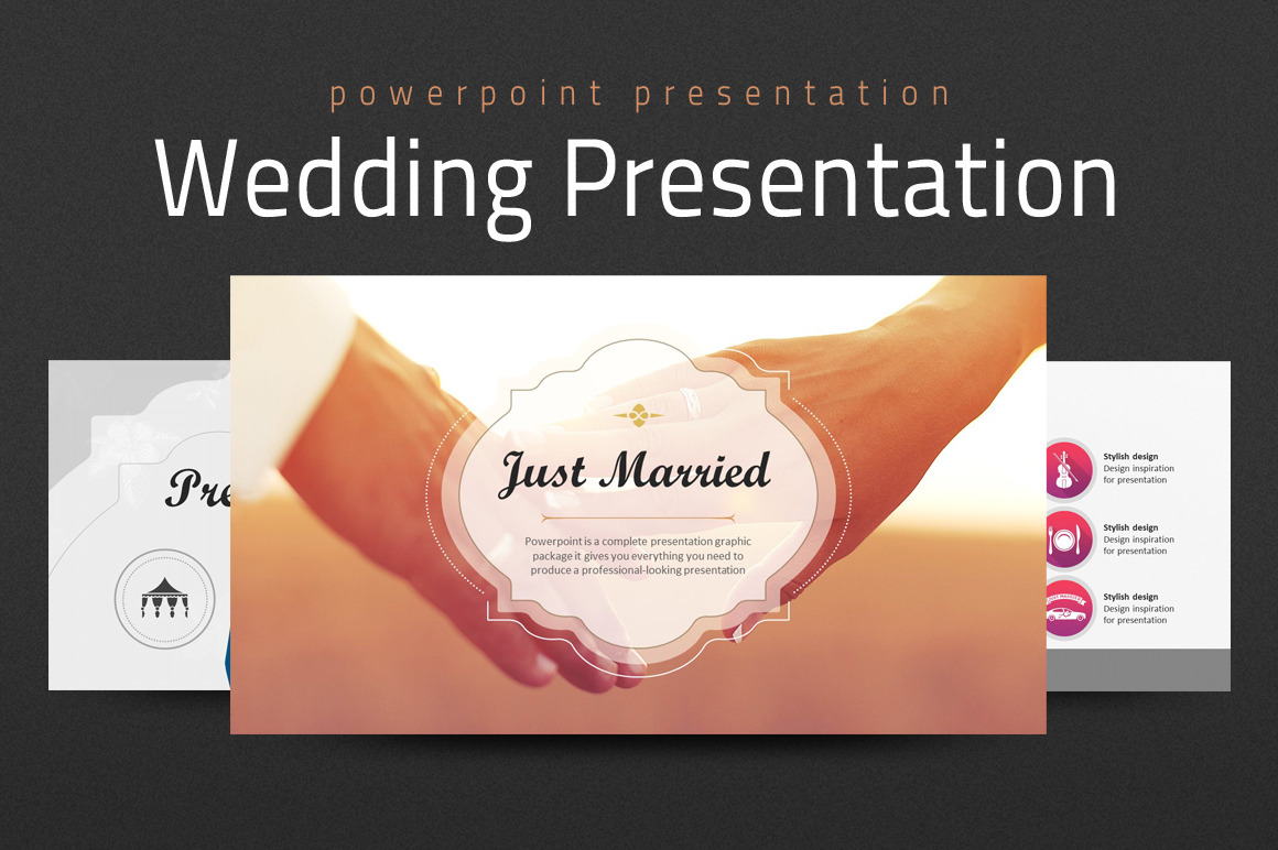 Wedding Presentation PowerPoint Templates Creative Market