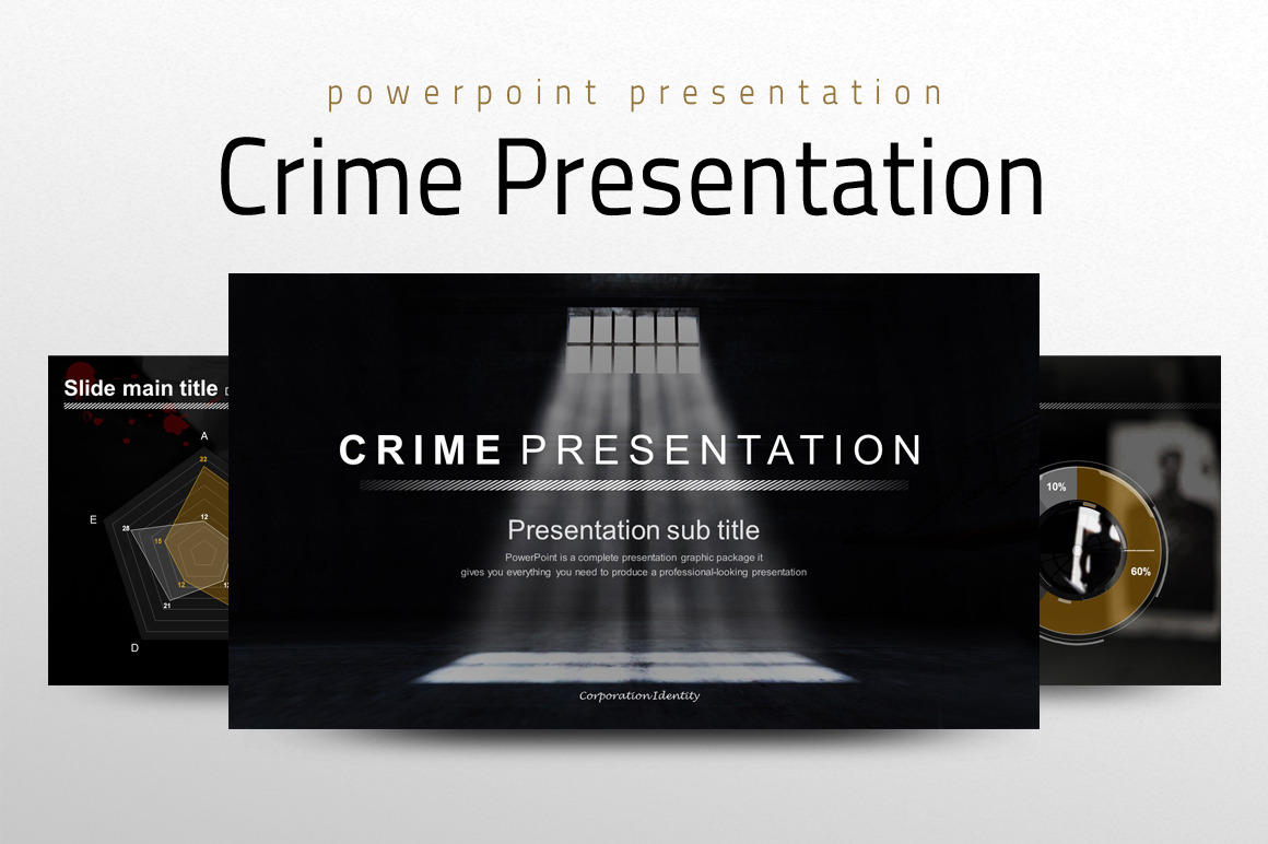 Crime Presentation Other Presentation Software Templates Creative